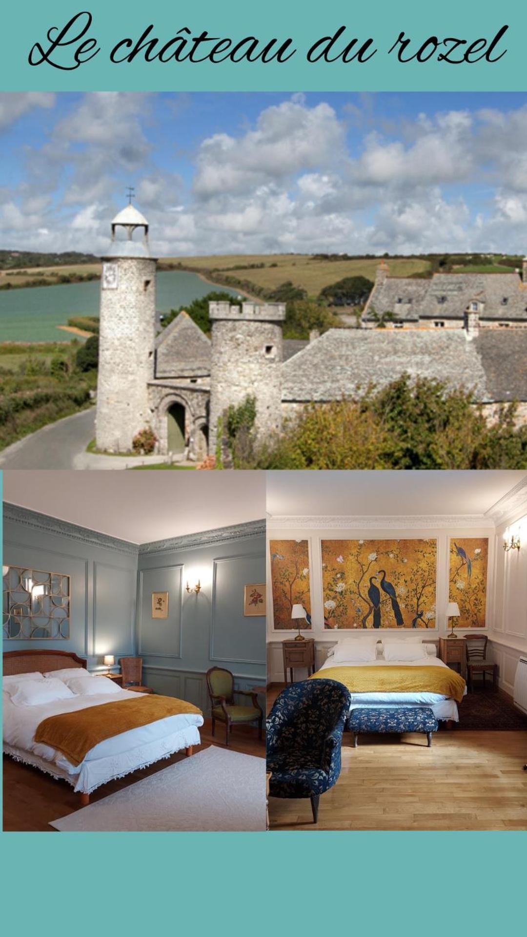 Les Chambres Du Chateau Du Rozel Le Rozel Eksteriør billede